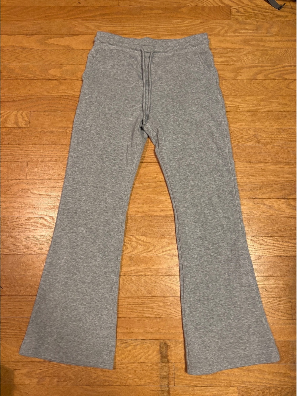 Ambiance Medium Gray Flared Lounge Pants